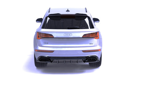 Rear Diffuser Gloss Black for Audi SQ5 / Q5 S-Line SUV / Sportback Mk2 Facelift