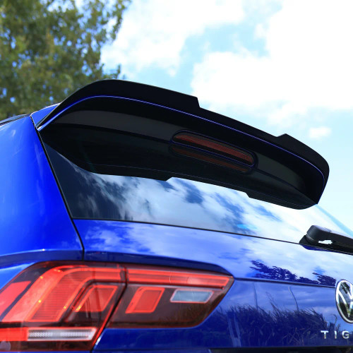Trunk Spoiler Gloss Black for VW Tiguan R-Line Mk2 Facelift