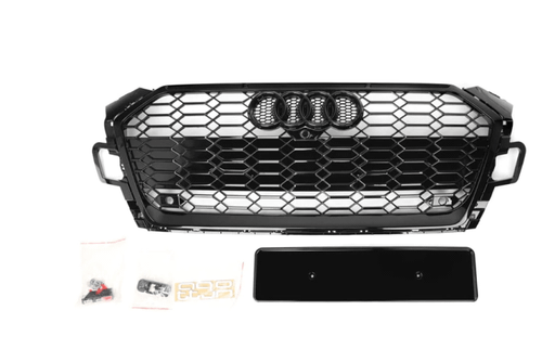 Audi RS5 Honeycomb Front Grille | (2020-2022) B9.5 A5/S5 - EuroSport Tuning