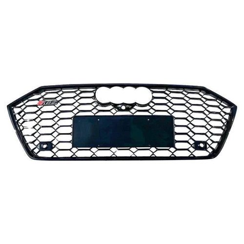 Audi RS7 Style Honeycomb Front Grille | (2019-2021) C8 A7/S7 - EuroSport Tuning