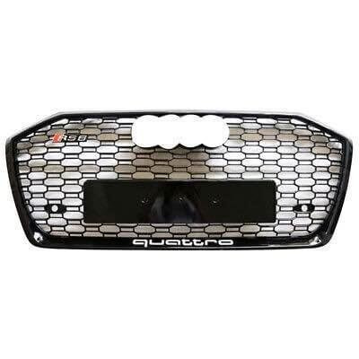 Audi RS6 Style Honeycomb Front Grille | (2019-2021) C8 A6/S6 - EuroSport Tuning