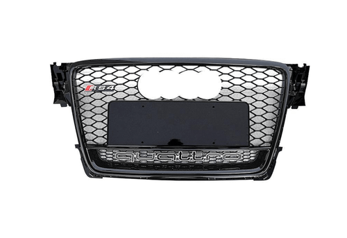 AUDI RS4 STYLE HONEYCOMB QUATTRO FRONT GRILLE | (2008-2012) B8 A4/S4 - EuroSport Tuning