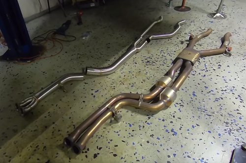 VRSF High Flow Single Mid-pipe Upgrade for 2015 - 2019 BMW M3 & M4 F80/F82 S55