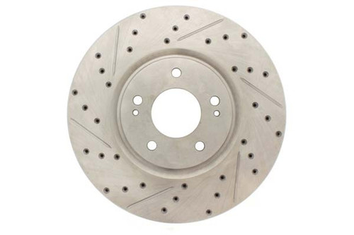 StopTech Select Sport Drilled and Slotted Brake Rotor; Front Right | 227.33098R