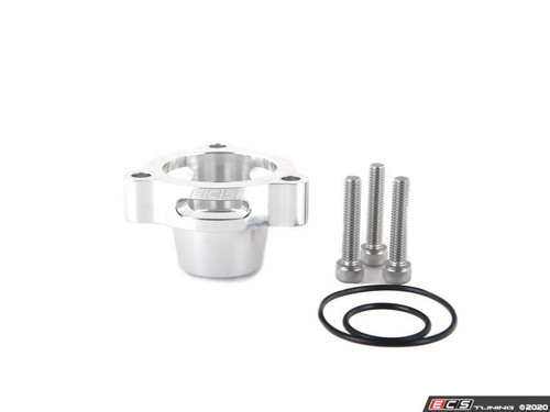 Audi B9 3.0T Diverter Valve Spacer - Clear Anodized