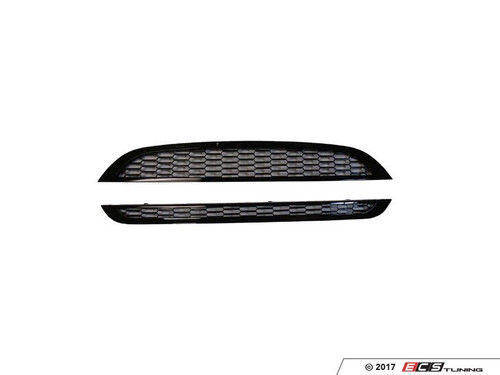 JCW Style Grille Set - Stock Bumper