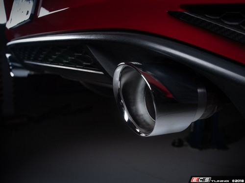 MK7.5 GTI 4.0" OE Fit Exhaust Tips - Chrome - Pair