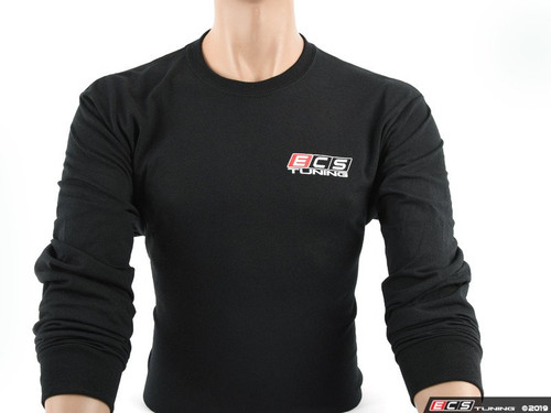 Black ECS Long Sleeve T-Shirt - Medium