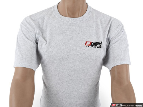 Gray ECS Short Sleeve T-Shirt - Large | ES4013739