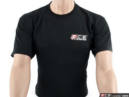 Black ECS Short Sleeve T-Shirt - Medium | ES4013732