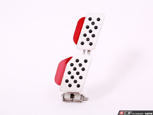 Adjustable Gas Pedal - Silver Pedal / Red Extensions | ES2839251