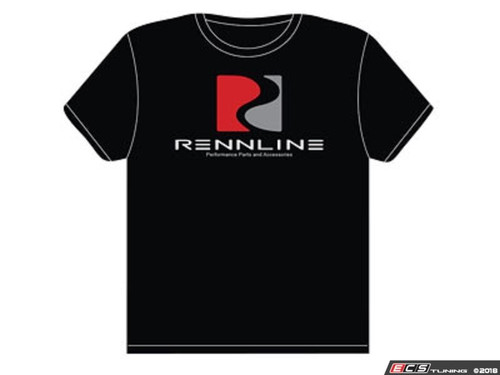 Rennline Black S-Curve T-Shirt - Medium