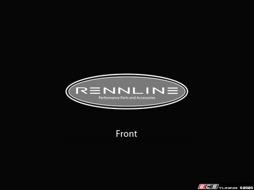 Rennline Black Gasoline Style T-Shirt - Large - Grey Logo
