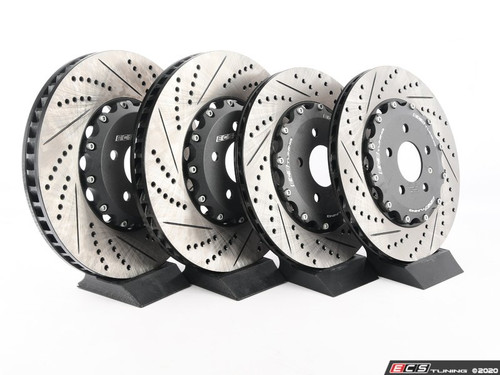 Front & Rear 2-Piece Brake Rotor Kit - No Pads