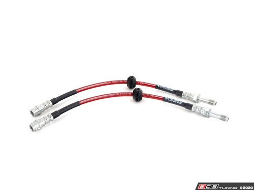 Exact-Fit Stainless Steel Brake Lines - Rear | ES4304859