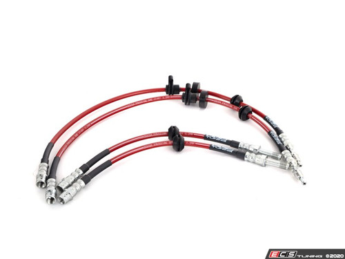 Exact-Fit Stainless Steel Brake Lines - Complete Kit | ES4304950