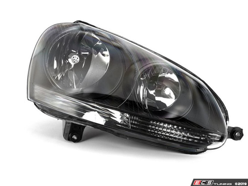 European Halogen Blackout Headlight - Right