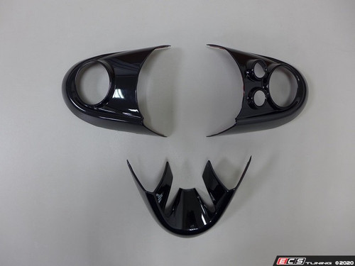 Multifunction Steering Wheel Covers Black Gloss - Set Of 3 JCW