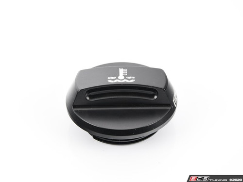 Audi/VW Billet Expansion Tank Cap - Black Anodized