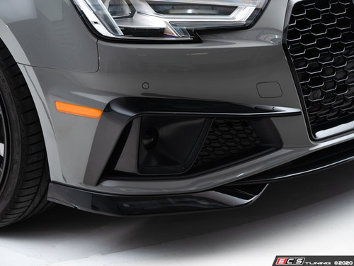 Audi Mid-Facelift B9 A4 S-Line / S4 Grille Accent Set - Gloss Black