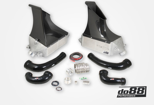 Porsche 991 Turbo 2013- Intercooler kit for do88 Y-pipe