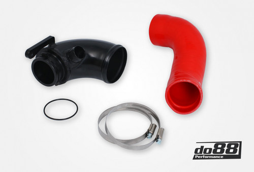 VAG 1.8/2.0 TSI (MQB) Turbo inletpipe, Rede hose, Hybrid Turbo, OEM Airbox
