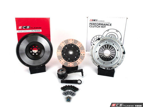 ECS Tuning Stage 3 Performance Clutch Kit with Lightweight Forged Steel Flywheel (18.85lbs) ECS Tuning Stage 3 Performance Clutch Kit with Lightweight Forged Steel Flywheel (18.85lbs)