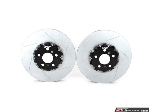 Turner Motorsport Front Full-Floating Slotted TrackSport Rotors Set- 380X30mm - F8x