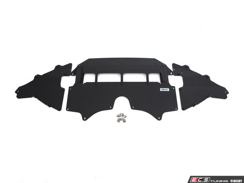 Turner Motorsport Skid Plate - Wrinkle Black Powder Coated Finish - G80/G82 M3/M4