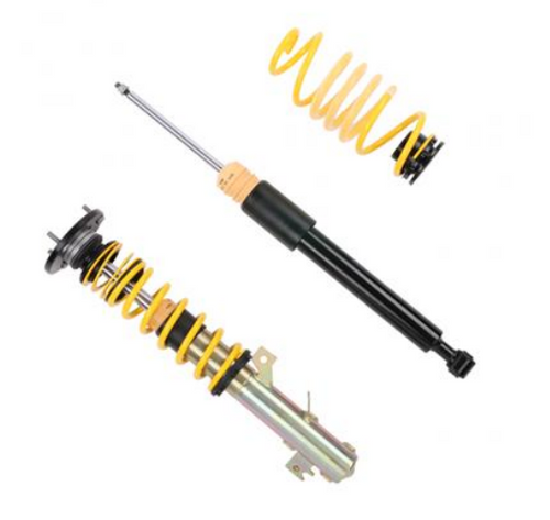 ST Coilovers XTA Height, Rebound Adjustable Coilovers w/Top Mounts - VW Golf MKIV, VW Beetle MK9C, Audi TT 8N