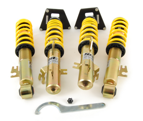 ST Coilovers XTA Height, Rebound Adjustable Coilovers w/Top Mounts - Mini Cooper/CooperS R50