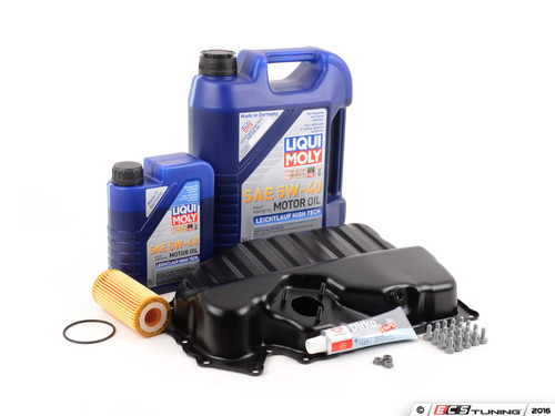 Steel Oil Pan Replacement Kit - With Oil Service Kit | ES3133908