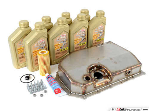 ECS Tuning Stainless Steel Oil Pan Replacement Kit - Complete | ES3143303