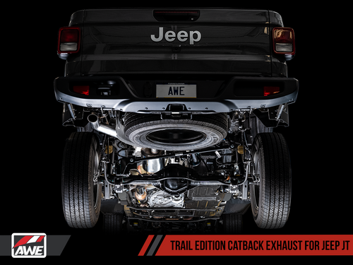 AWE Trail Edition Catback Exhaust for Jeep JT 3.6L