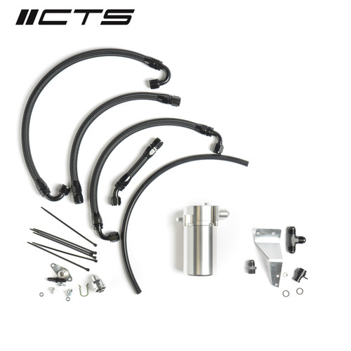 CTS Turbo MK5 FSI Catch Can Kit for Billet Valve Cover