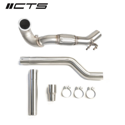 CTS Turbo MQB VW Tiguan and Audi Q3 AWD 1.8T/2.0T Downpipe (2017+)