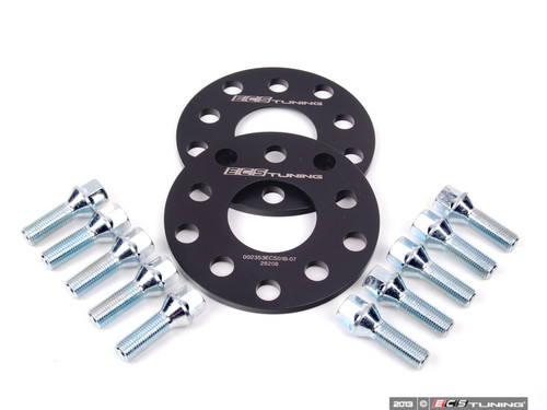 ECS Wheel Spacer & Bolt Kit - 7mm With Conical Seat Bolts | ES2680966