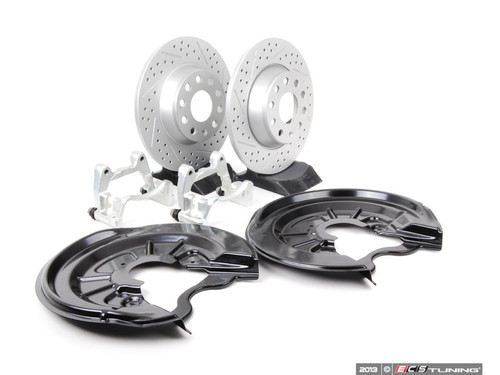 ECS Rear Big Brake Kit - Cross Drilled & Slotted | ES205188