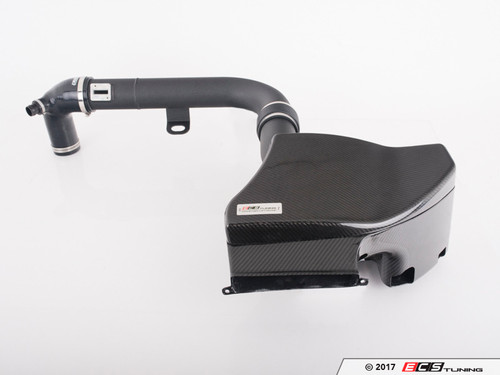 Kohlefaser Luft-Technik Intake System - With Carbon Fiber Box & Wrinkle Black Aluminum Tubes | ES3494040