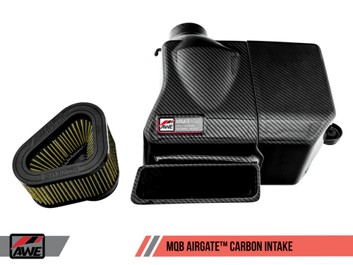 AWE AirGate? Carbon Intake for Audi / VW MQB (1.8T / 2.0T) - WITH Lid