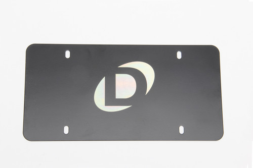 Dinan Marque Plate with Offset Logo ? Black