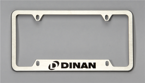 Dinan License Plate Frame ? Brushed