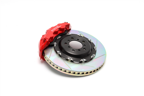 Dinan by Brembo Front Brakes ? Red Calipers With Slotted Rotors for BMW M3 E90/E92/E93