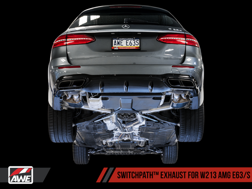 AWE SwitchPath? Exhaust for W213 AMG E63/S Sedan / Wagon (for Non-AMG Performance Exhaust Cars)