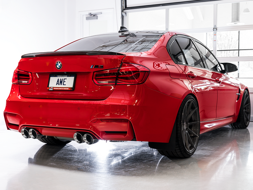 AWE SwitchPath? Catback Exhaust for BMW F8X M3/M4 - Chrome Silver