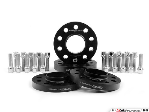 RS7 Wheel Spacer Flush Fit Kit - Polished Bolts