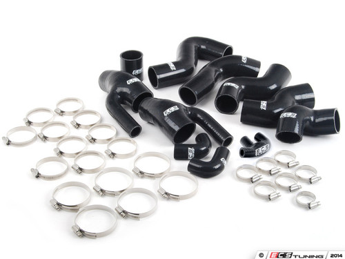 2.7T Silicone Boost Hose Kit - Black
