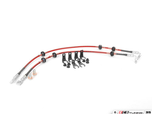 Exact-Fit Stainless Steel Brake Lines - Rear | ES2817101