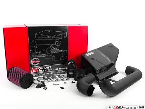 Kohlefaser Luft-Technik Intake System - With Carbon Fiber Air Box & Wrinkle Black Aluminum Tubes