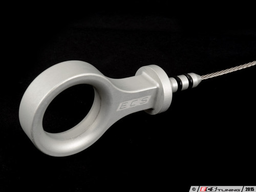 Billet Engine Oil Dipstick - Silver anodized | ES2960434